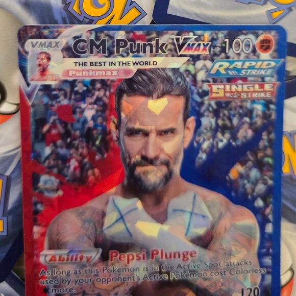 CM Punk Pokemon Card - Picture 5 of 10